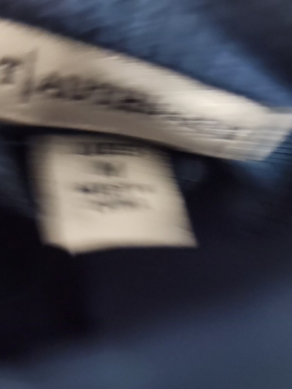 Port Authority Ladies Navy Textured Jacket - Picture 4 of 13